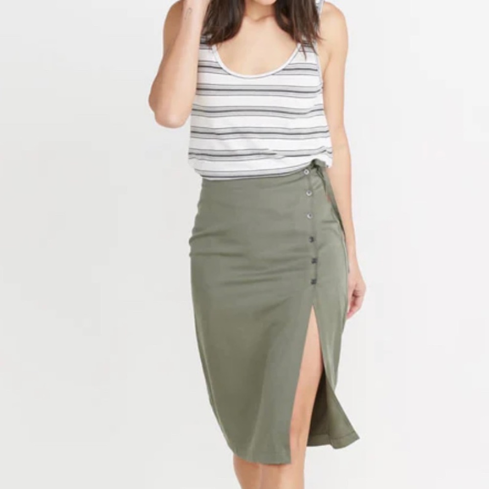 Marine Layer Layla Wrap Skirt